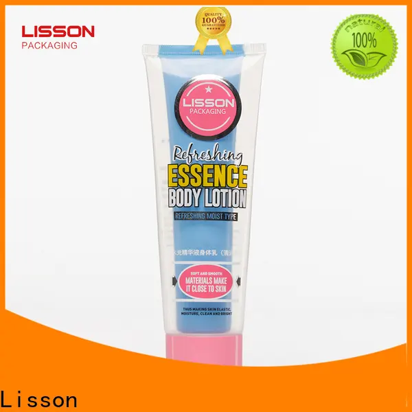 Lisson wholesale plastic tubes with caps for toiletry 1