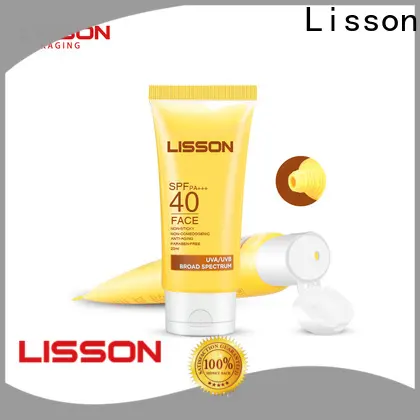 Lisson custom squeeze tubes for cosmetics soft blush for sun cream 1