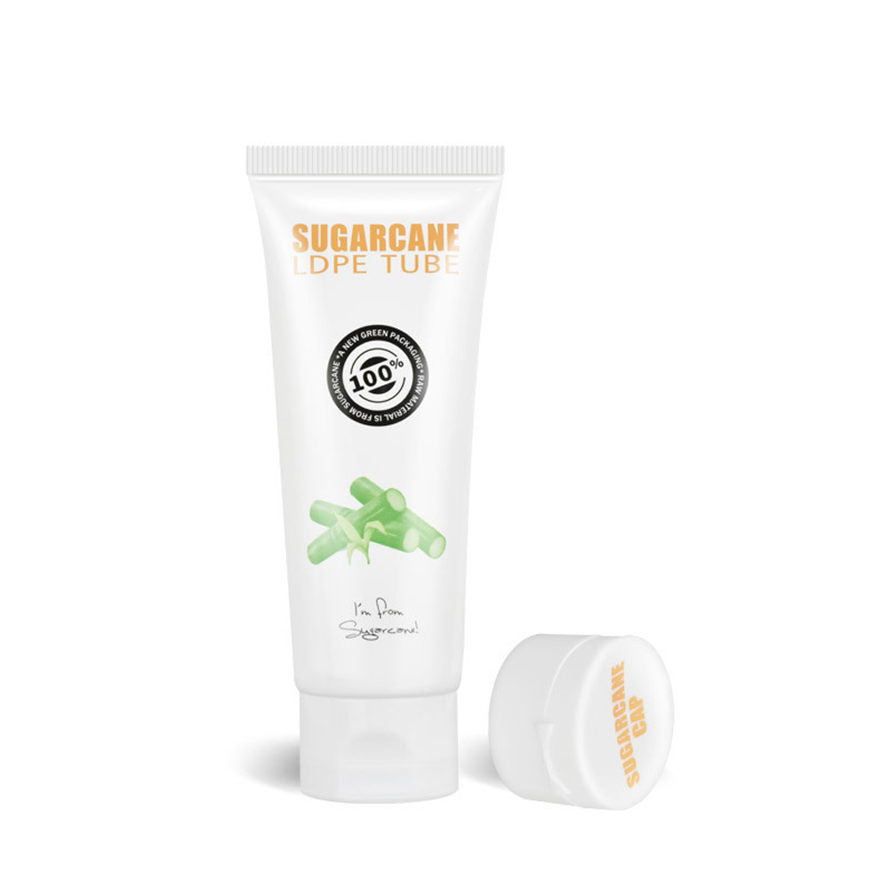 Empty Cosmetic Flip-top Sugarcane Squeeze Tubes 1