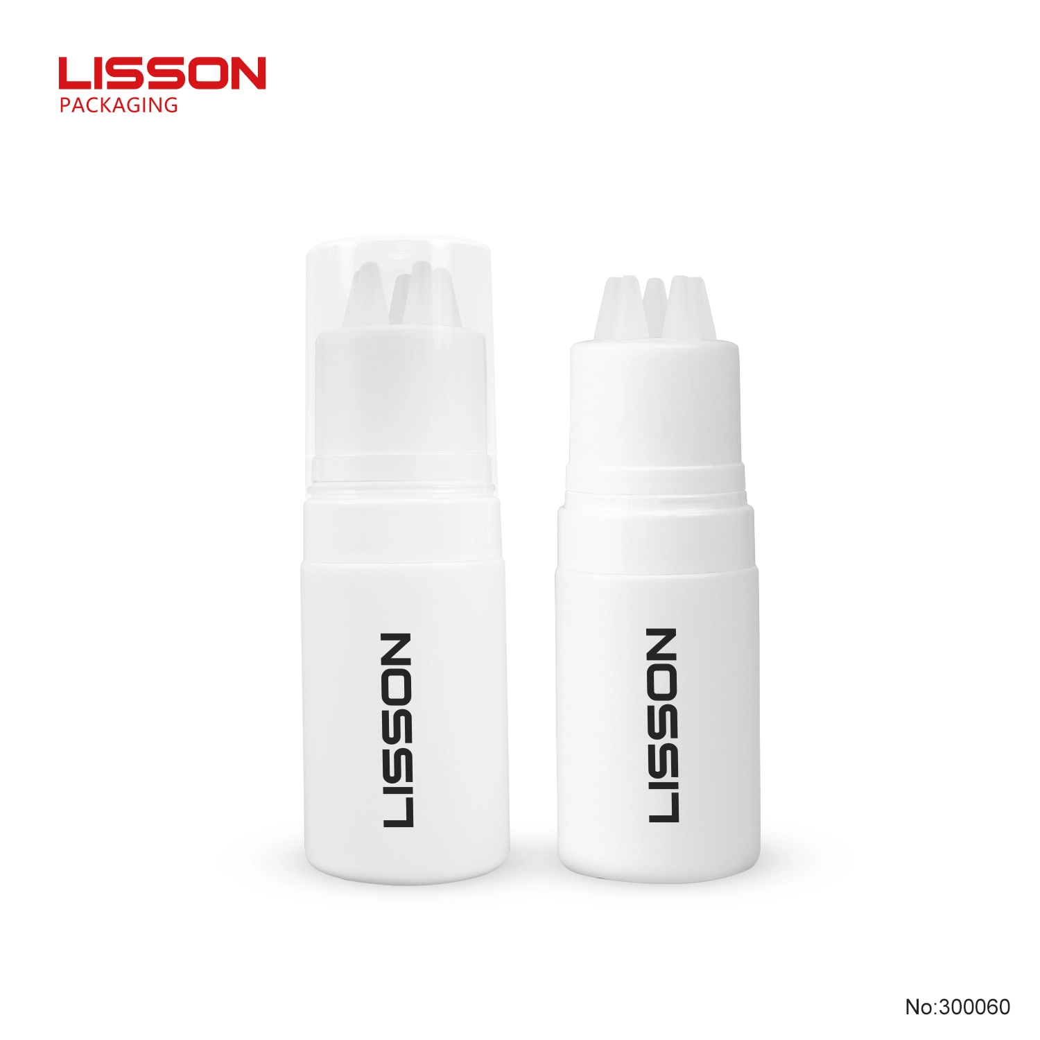 Customized Plastic Bottle with PP Screw Cap and Silicone Applicator for Hair Care Products 1