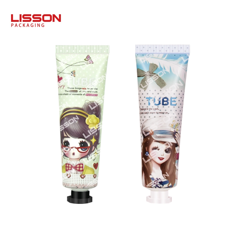 カスタマイズされた30ml高級フリップトップチューブプラスチックスクイーズチューブハンドクリームパッケージメーカー 1