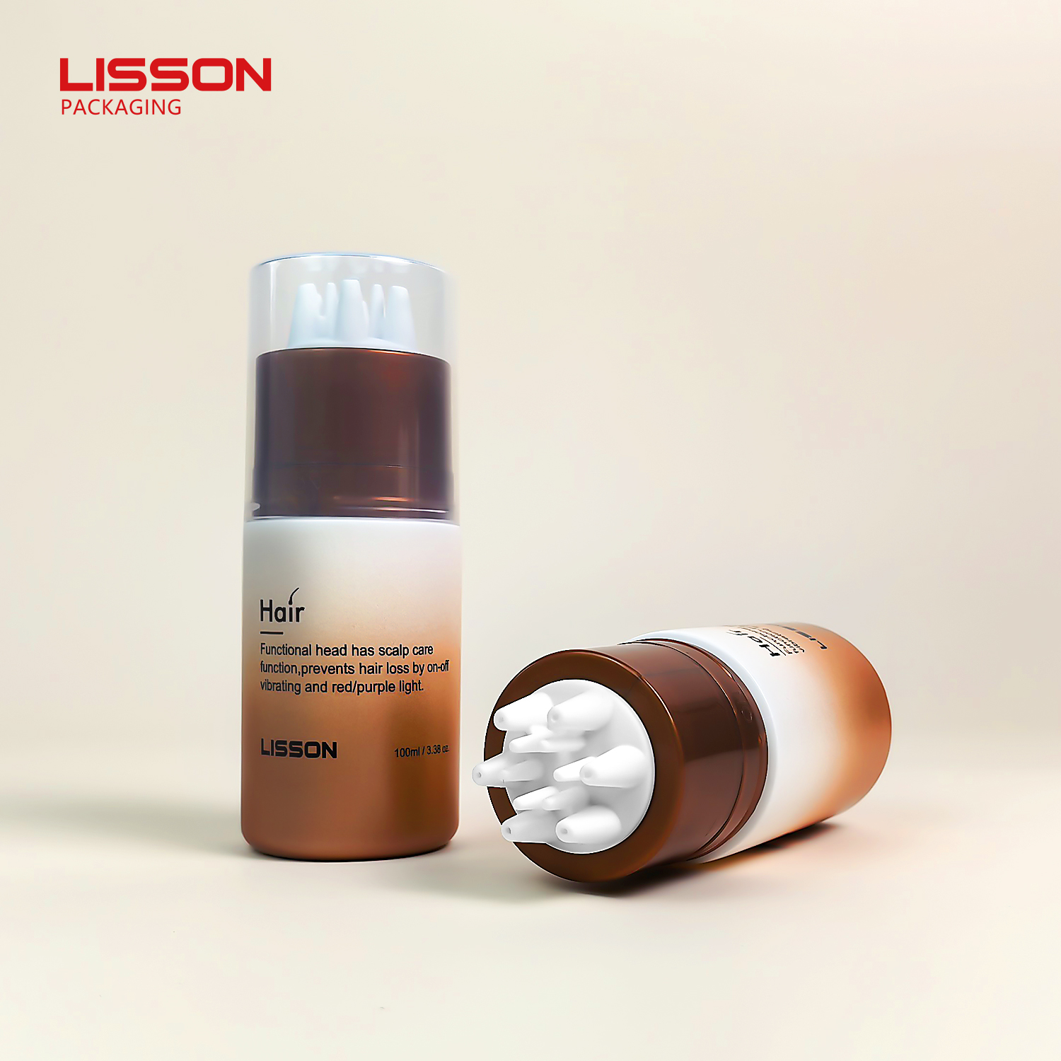 World’s First Functional Silicone Applicator Scalp Care Plastic Bottle ...
