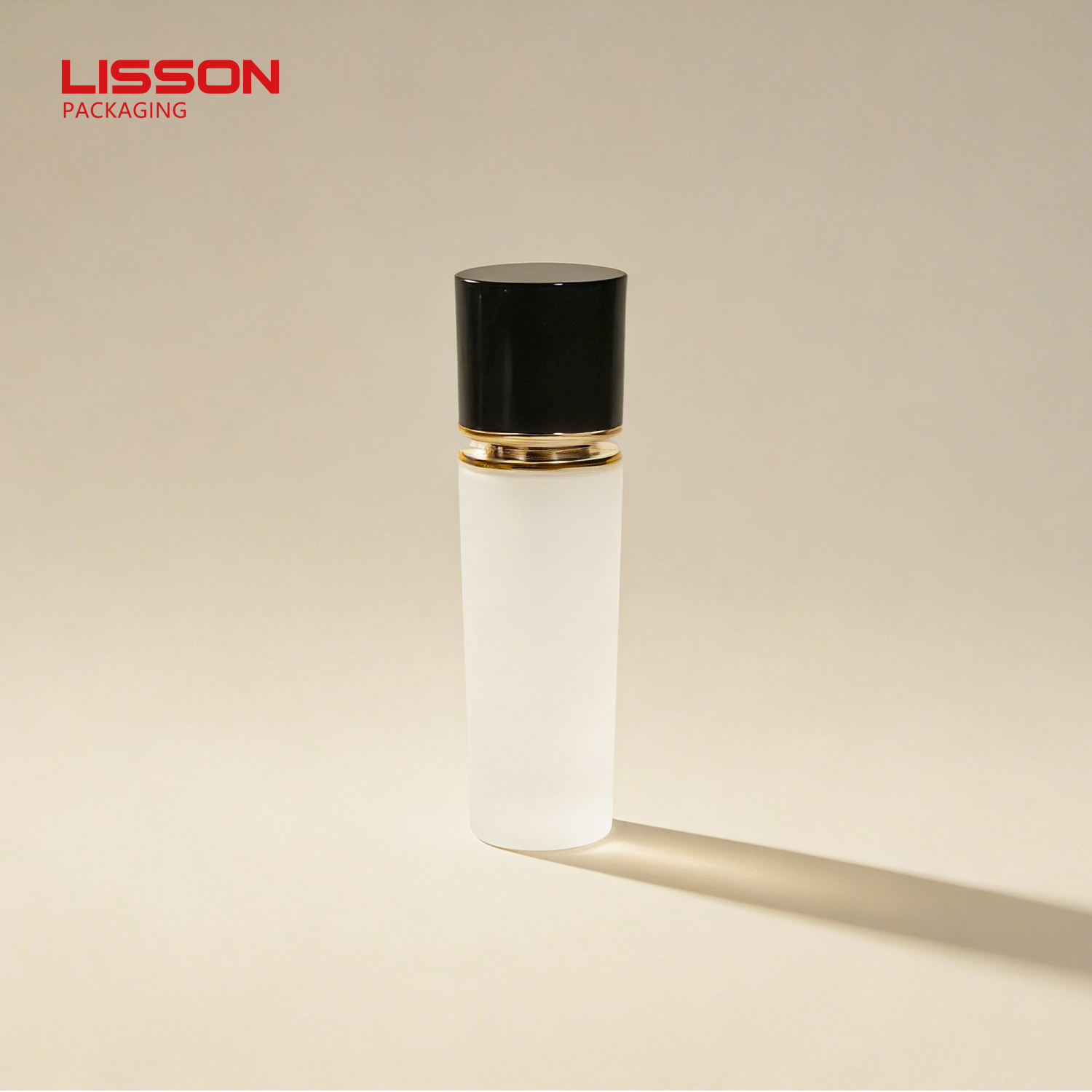 Oem&odm 30ml frosted tapered pump perfume glass bottle pp/abs screw cap 3