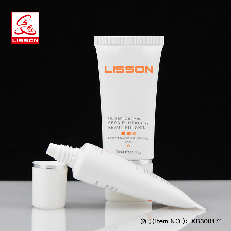 30ml super oval cosmetic tube for sunscreen