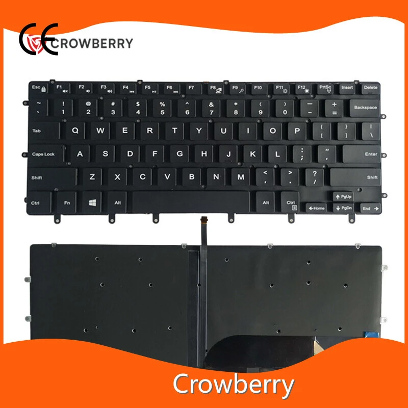 Crowberry Laptop Replacement Parts Dell Inspiron 15 3000 Laptop Keyboard Price / 1
