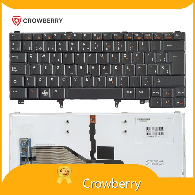 Replacement Keyboard for Dell Inspiron 15 5000 Series Crowberry Laptop Replacement Parts Manufacture 1