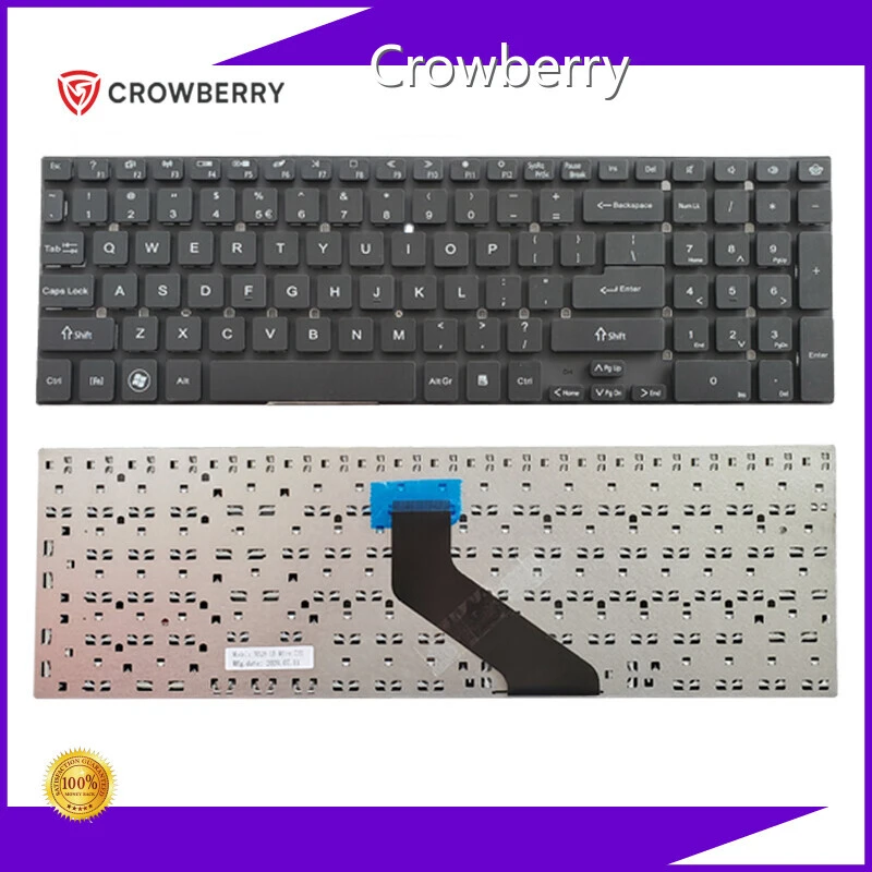 CE FCC RoHS 2 Million Real Stock Keyboard for Notebook Computer Crowberry Laptop Replacement P... 1