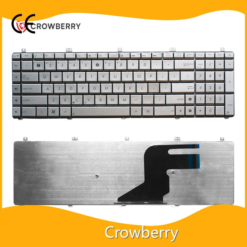 Crowberry Laptop Replacement Parts Brand CE FCC RoHS Asus N55 Asus K50ij Keyboard Replacement ... 1