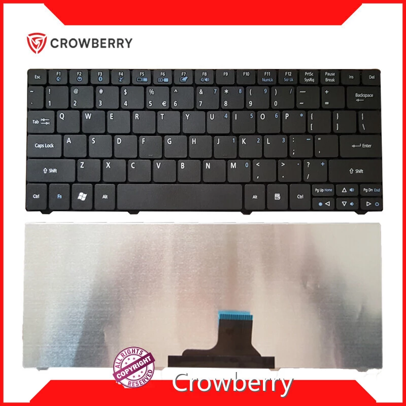 Crowberry Laptop Replacement Parts Acer Aspire One E - Laptop Keyboard 1