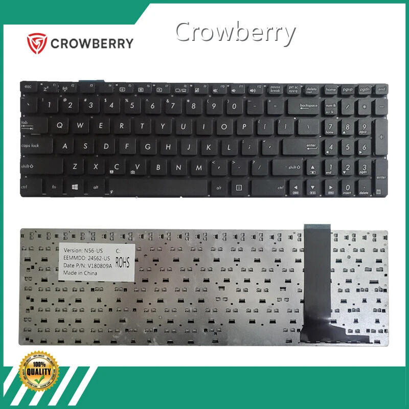 CE FCC RoHS Crowberry Custom Laptop Keyboard Crowberry Laptop Replacement Parts Brand 1