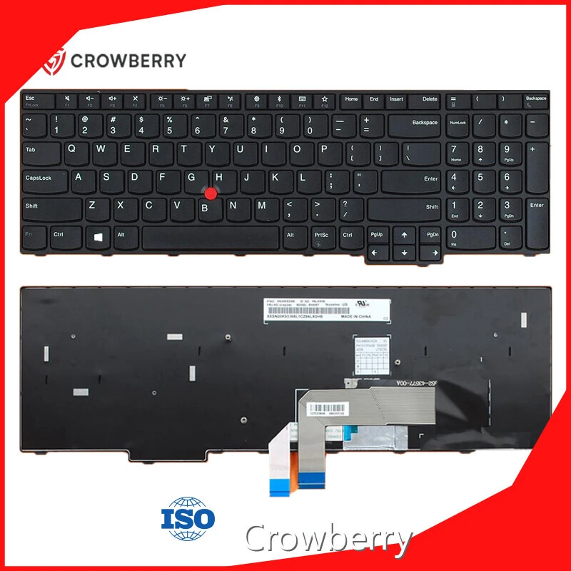 Laptop Keyboard Lenovo Thinkpad E570 T590 Keyboard Replacement China Crowberry Laptop Replacem... 1