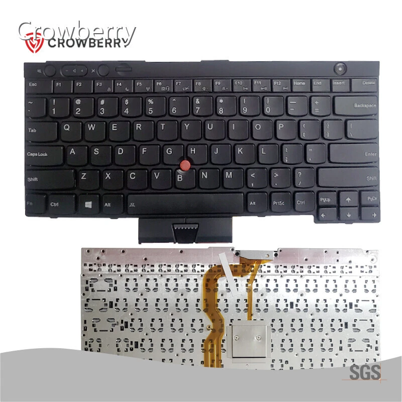 CE FCC RoHS 6 Months Shenzhen OEM Lenovo Yoga 13 Keyboard Replacement Crowberry Laptop Replace... 1