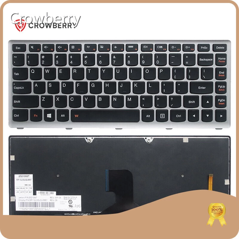 6 Months CE FCC RoHS Shenzhen Crowberry Laptop Replacement Parts Brand Lenovo Ideapad 120s Key... 1