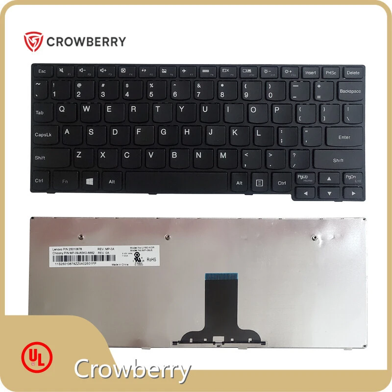 Hot Lenovo Thinkpad T440p Keyboard Replacement Crowberry Crowberry Laptop Replacement Parts Brand 1