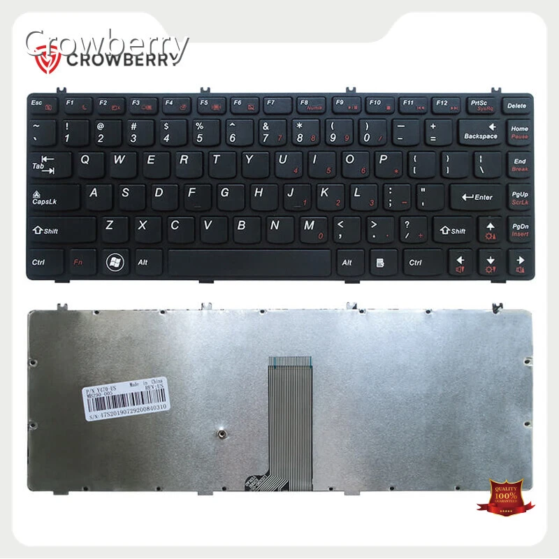 Crowberry Laptop Replacement Parts Lenovo S110 Keyboard Replacement, 2 Million Real Stock, Len... 1