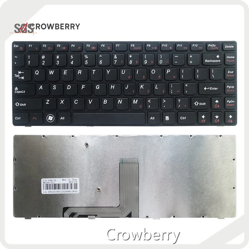 Crowberry Laptop Replacement Parts Crowberry 6 Months Lenovo Thinkpad Yoga 14 Keyboard Replace... 1