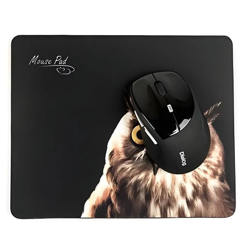 Alfombrilla de ratón de tela suave con impresión personalizada y base de goma antideslizante. 1