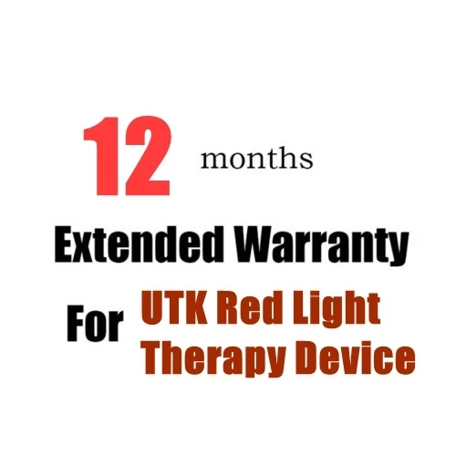 Garantía extendida de 12 meses para el dispositivo de terapia de luz roja UTK 1