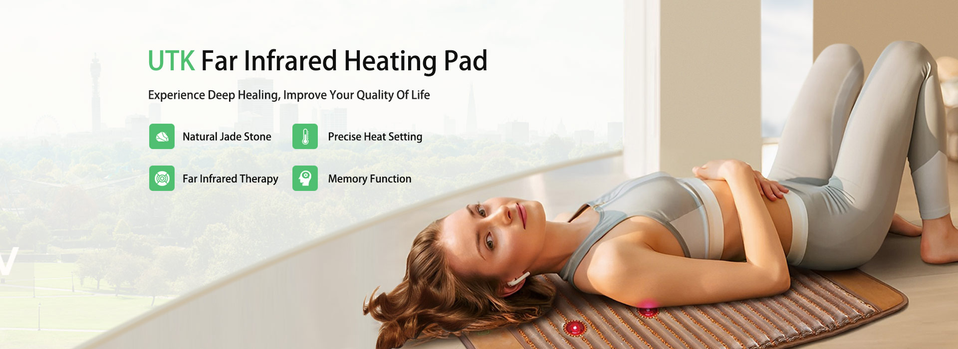 UTK far Infrared Heating Pad UTK