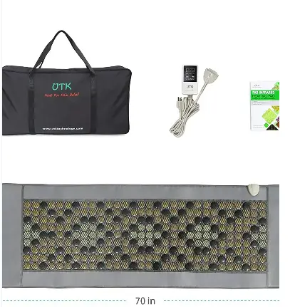 UTK Heating Pads on Ebay Full Body / Tourmaline Stones 8