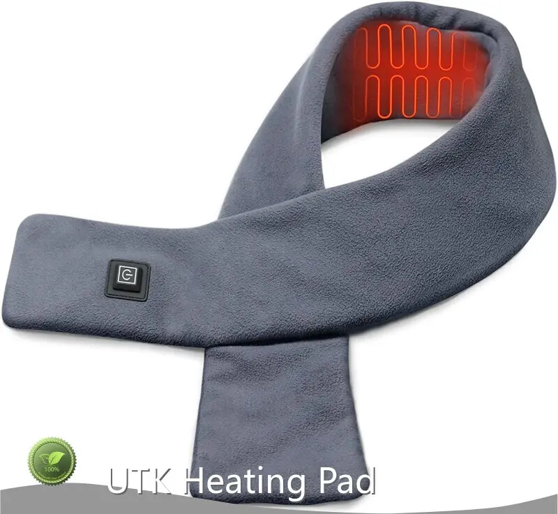 Back Pain Heating Pad Ultra Soft Crystal Velvet UTK Company Neck 1