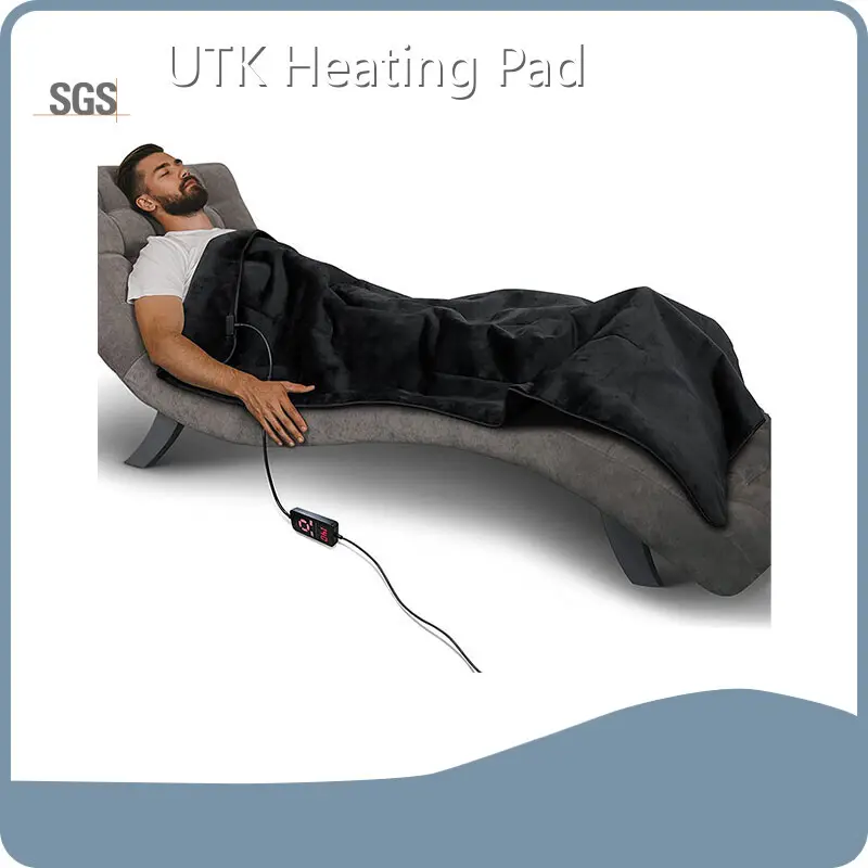 Costco Neck Heating Pad Ultra Soft Crystal Velvet UTK Full Body Custom H-12B0RL 1