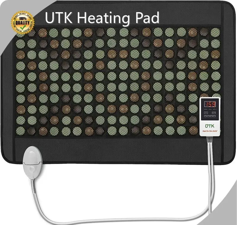 Electric Heating Gel Pad Online Medium Jade and Tourmaline Stones Electric Heating Gel Pad Online Back Company 1