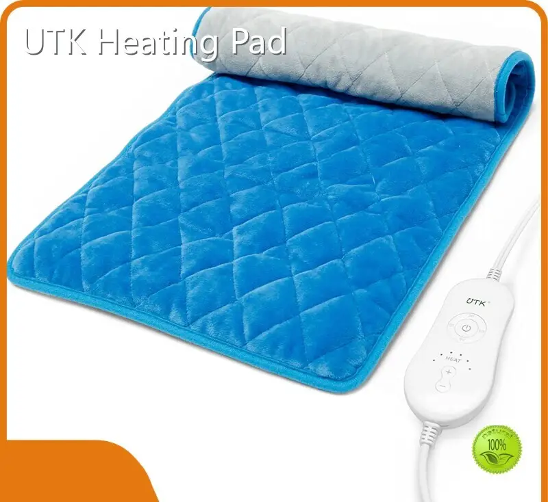 Costco Neck Heating Pad Ultra Soft Crystal Velvet UTK Brand Company Small Back 1
