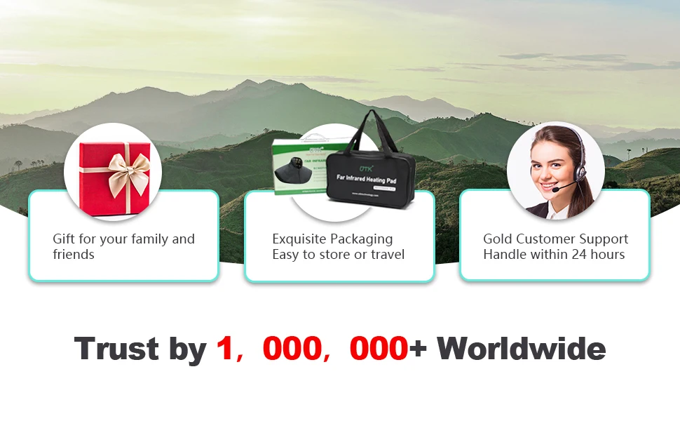 StartWarm Natural Jade and Tourmaline Heating Pad for Neck and Shoulders 12