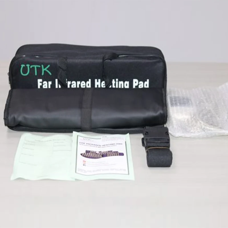 (UTILISÉ) Coussin chauffant en jade moyen UTK infrarouge lointain pour maux de dos [21 ″ x31 ″](seulement availbale aux États-Unis) 9