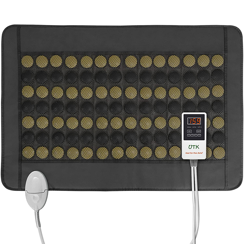 UTK Far Infrared Tourmaline Heating Pad for Back Pain Relief