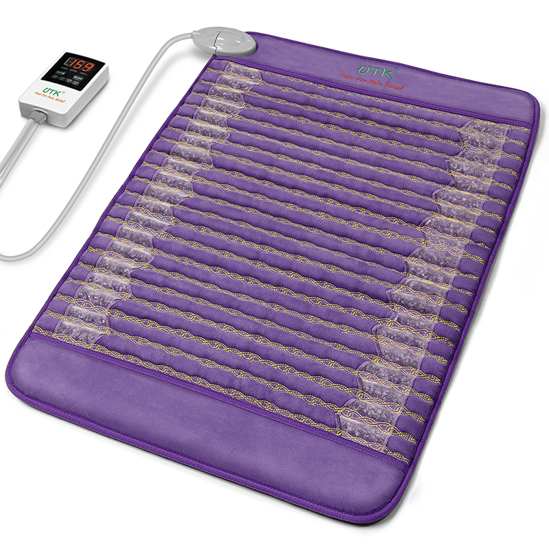 （USED) UTK Amethyst Healing Stone Infrared Heating PadMpro UTK