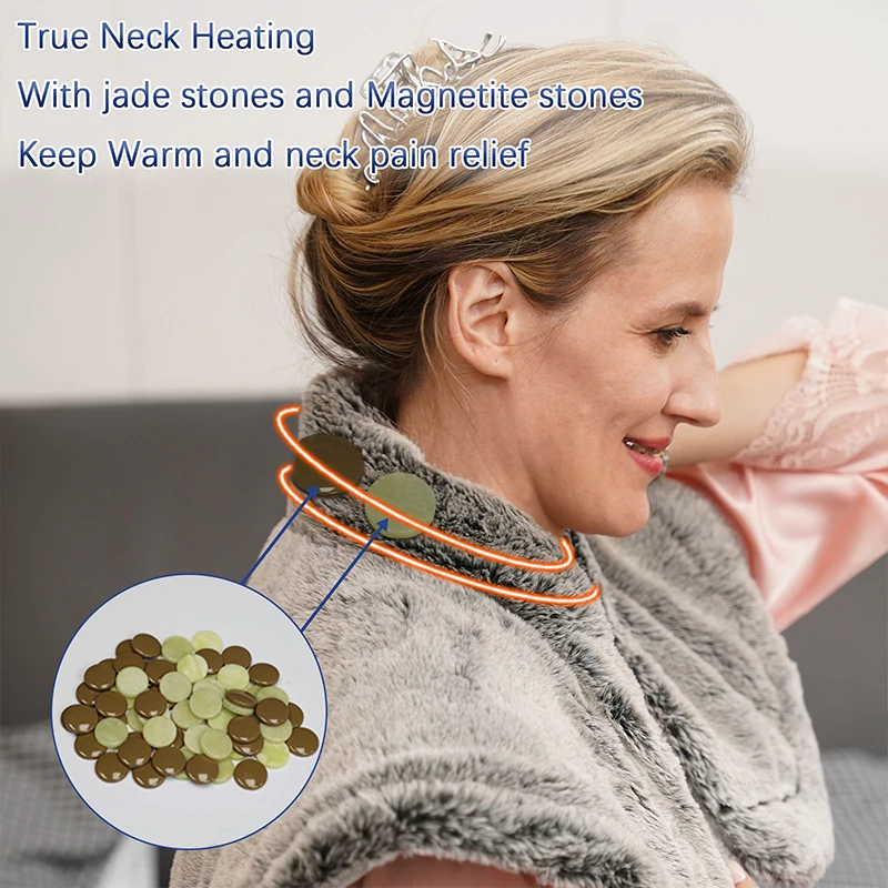 UTK Far Infrared Heating Pad for Neck Shoulder and Back Pain Relief 3