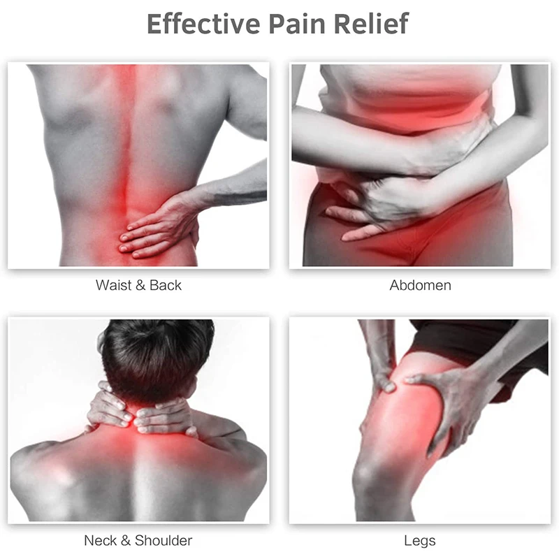 (प्रयुक्त) पूरी पीठ दर्द से राहत के लिए यूटीके फार इन्फ्रारेड हीटिंग पैड, 132 जेड और 54 टूमलाइन पत्थर (21*38) 4