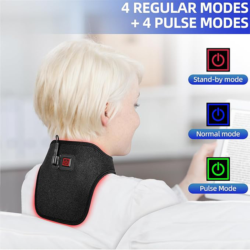 Terapia de luz azul y roja UTK para el cuello, M3GN2-B 4