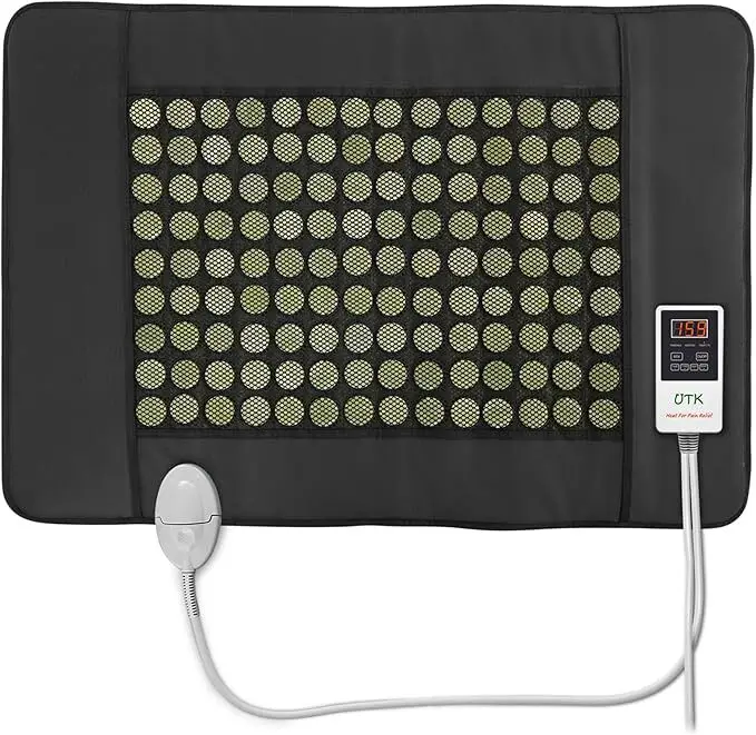 UTK Infrared Heating Pad For Back Pain Medium Jade Stone Heat Pad 1