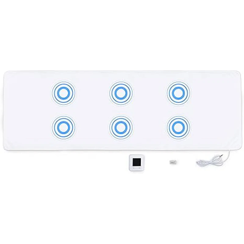UTK Tapete PEMF de cuerpo completo, terapia EMF pulsada - 0,5-72 Hz, 79 x 16 pulgadas, blanco 1