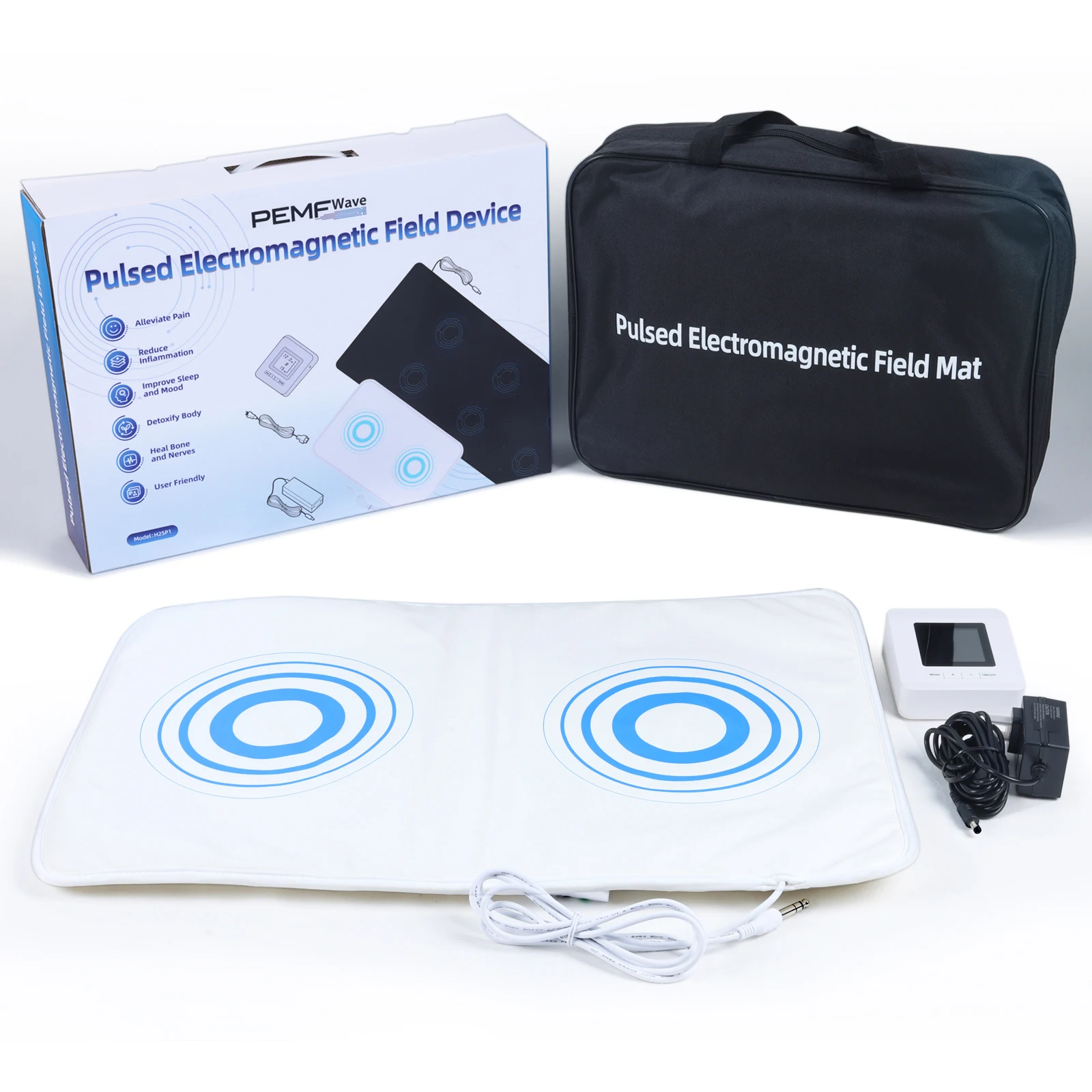 PEMFWave Grounding Mat, Pulsed Electromagnetic Field Therapy Pad 1
