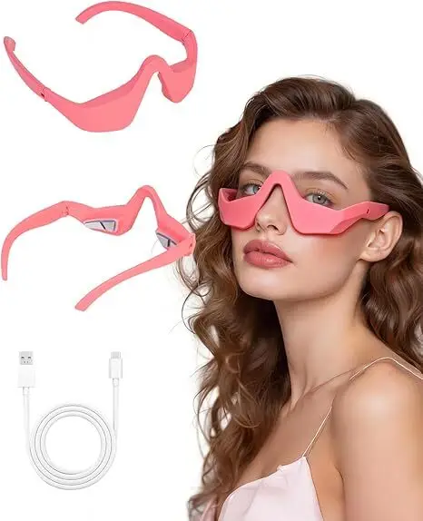 आंखों के नीचे सूजन, काले घेरे और भारीपन के लिए UTK 630nm रिचार्जेबल रेड लाइट थेरेपी डिवाइस 1