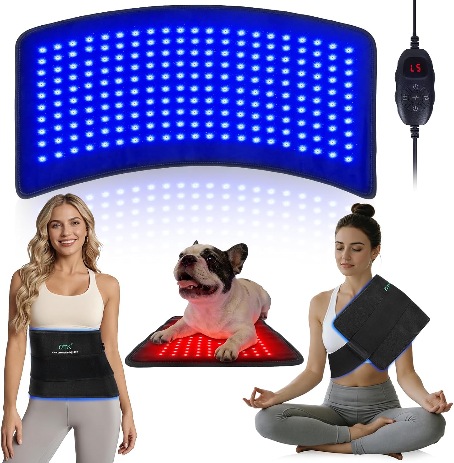 UTK Red & Blue Light Therapy for Body, M3GF1 1