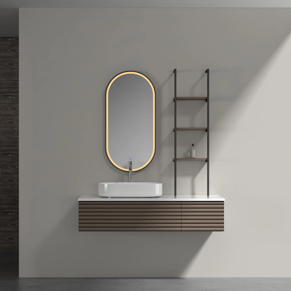 Brown Modern Floating Bathroom Vanity Manufacturer SHKL KL31016 1