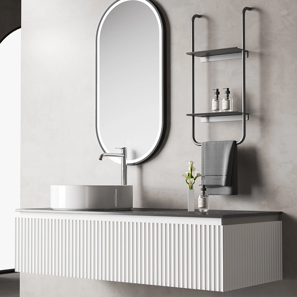 White Bathroom Vanity With Sink SHKL KL31010 2