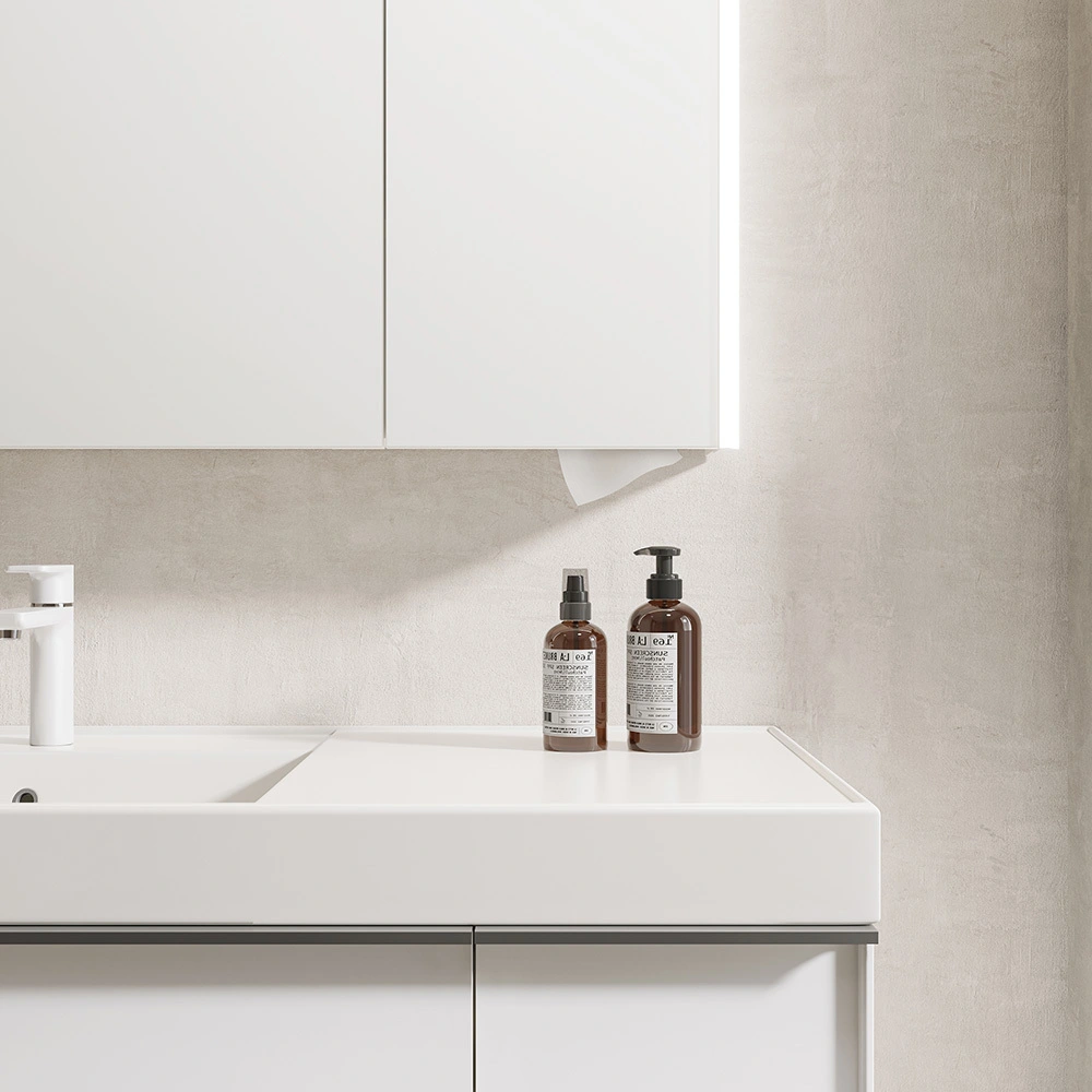 Floating Wood Bathroom Vanity Wholesale SHKL WX814451 5