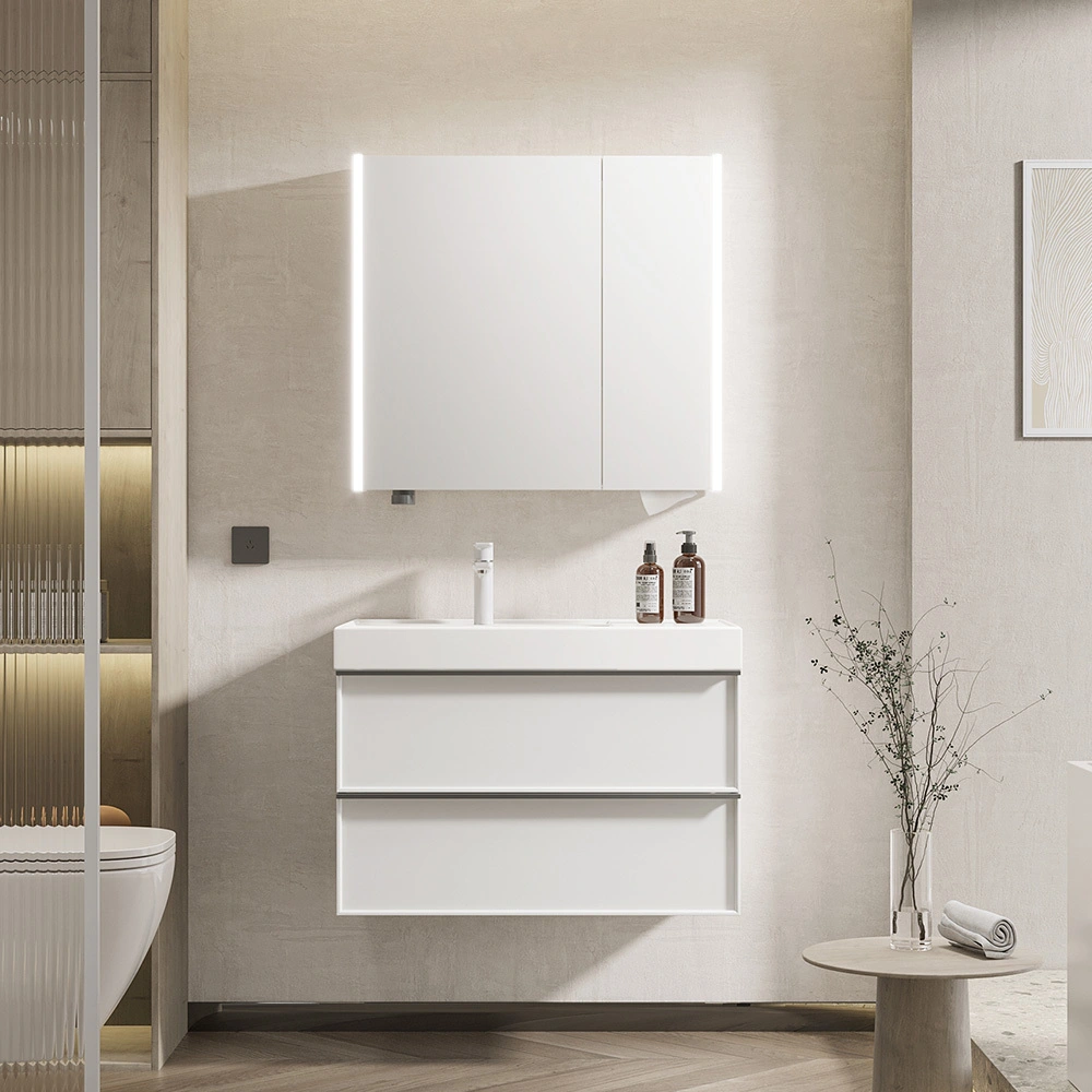 Floating Wood Bathroom Vanity Wholesale SHKL WX814451 1
