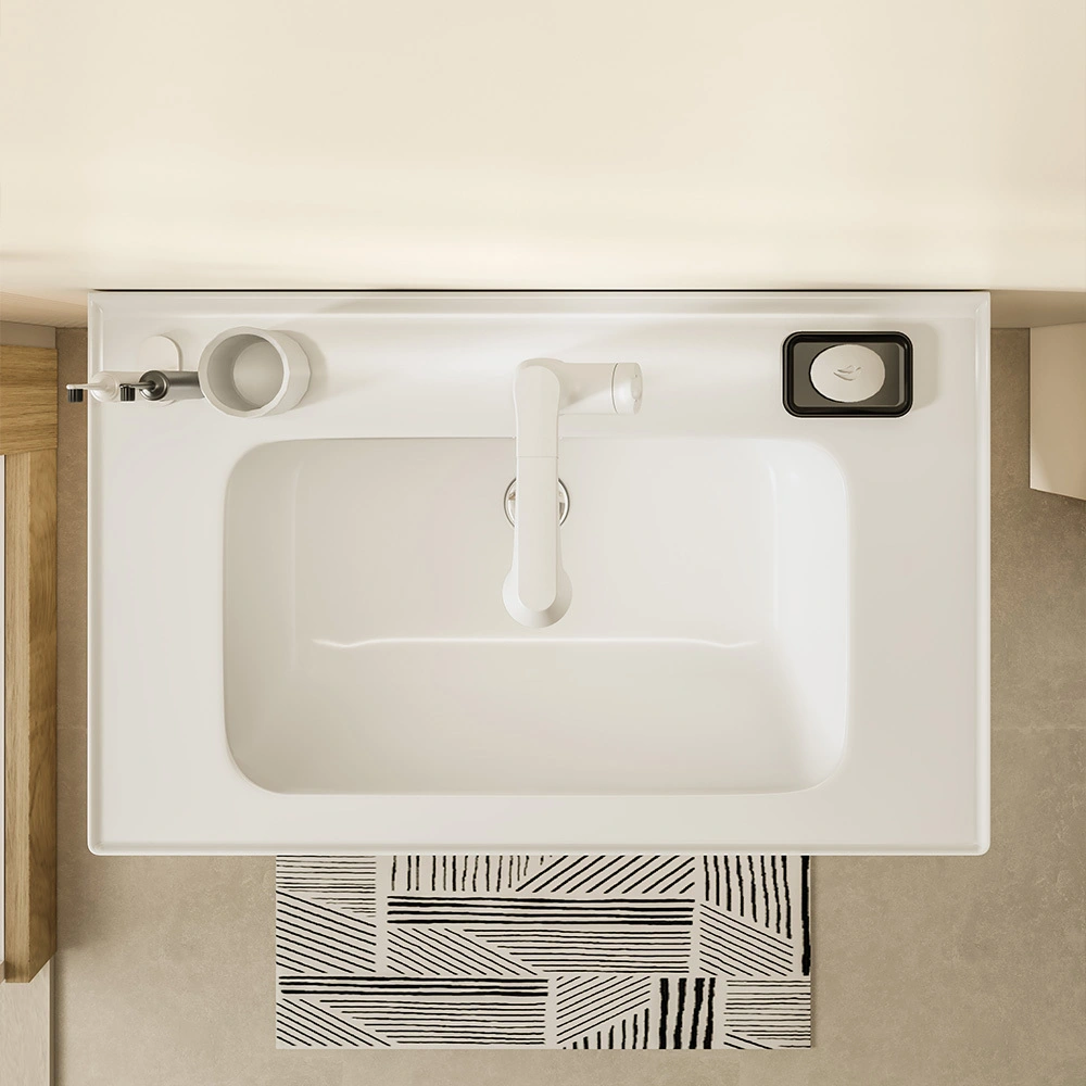 Floating Wood Bathroom Vanity Wholesale SHKL WX814468 5