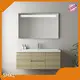 Bathroom Vanity SHKL,T/T Vanity + Artificial Stone Basin + LED Mirror 1