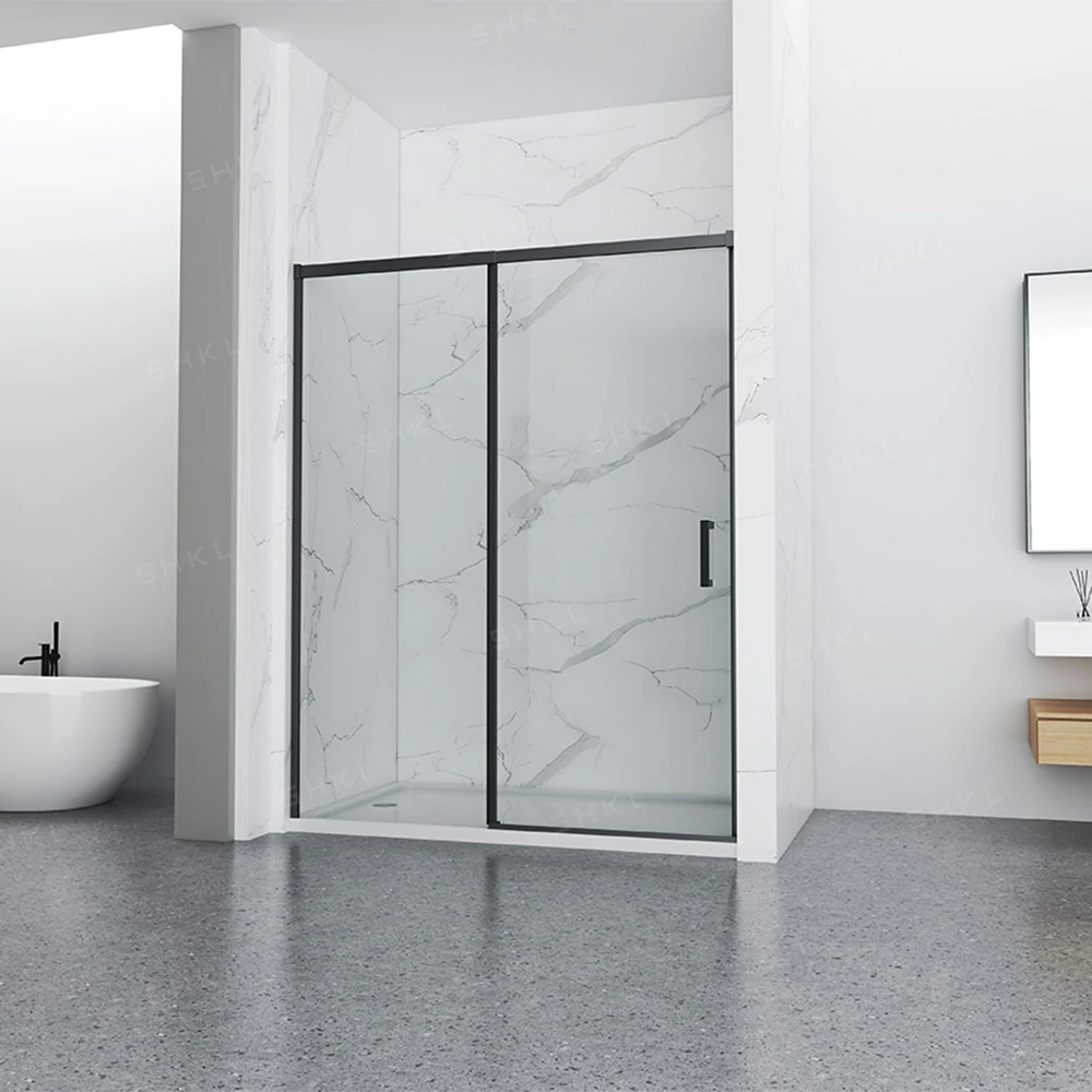 Puerta de ducha corredera de cristal SHKL, AS08 1