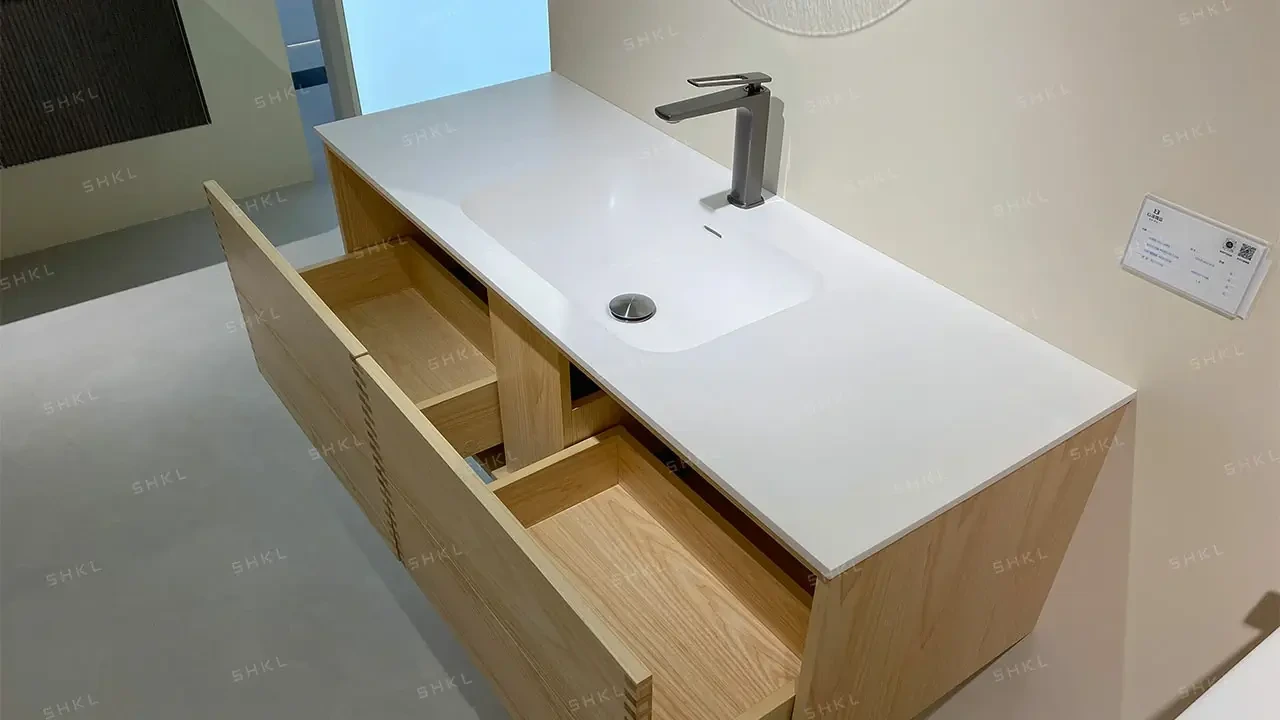 Materiales para lavabos de baño: ¿Cuál es mejor: cerámica, piedra, vidrio,  resina o metal? | SHKL, image size:1280x720