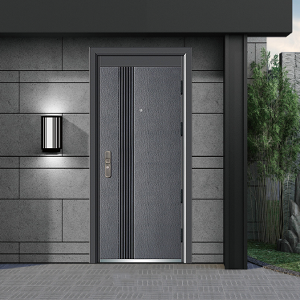 Made in China 34 X 82 Modern Design Steel Single Swing Exterio Zonle