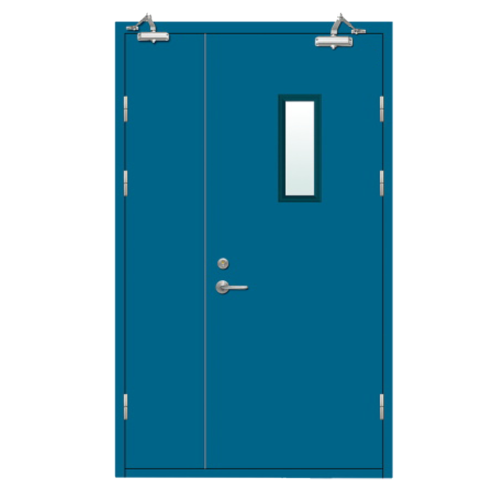 Factory Price 60 Min UL Steel Fire Rated Doors Emergency Fire Exit Fire